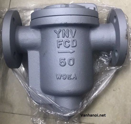 bẫy hơi gầu đảo mặt bích YNV Hàn Quốc