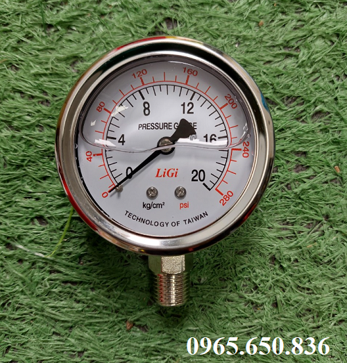 Đồng hồ &aacute;p lực nước