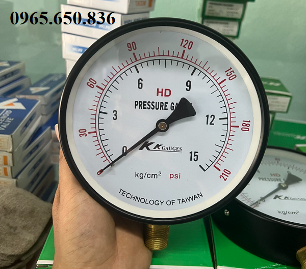 Đồng hồ áp suất KK Gauges