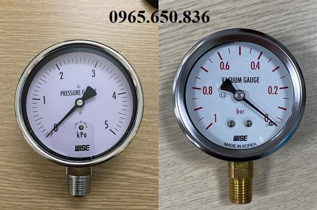 Đồng hồ áp suất nước chân đứng