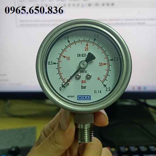 Đồng hồ đo áp dầu thủy lực