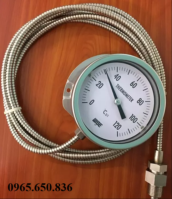 Đồng hồ đo nhiệt độ c&oacute; d&acirc;y