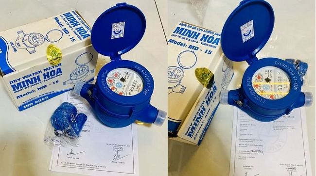 Đồng hồ đo lưu lượng nước Minh H&ograve;a