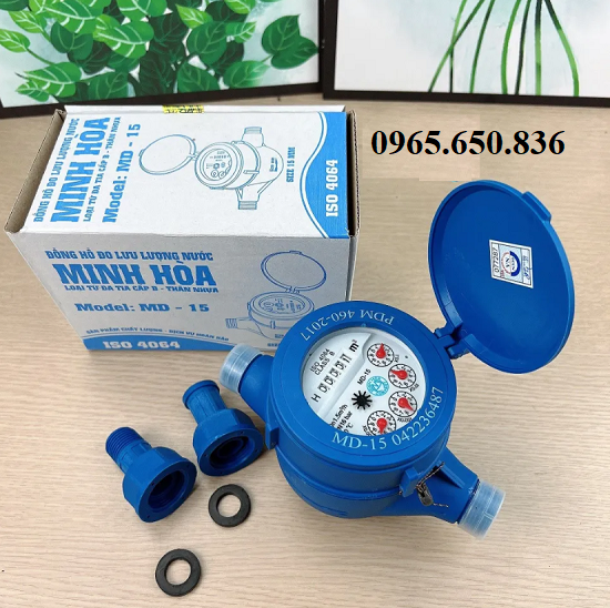 Đồng hồ đo nước Minh H&ograve;a