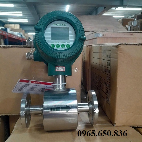 Đồng hồ nước tuabin điện tử Woteck