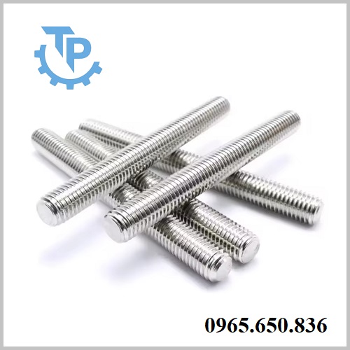 Bulong inox hai đầu ren hoàn toàn