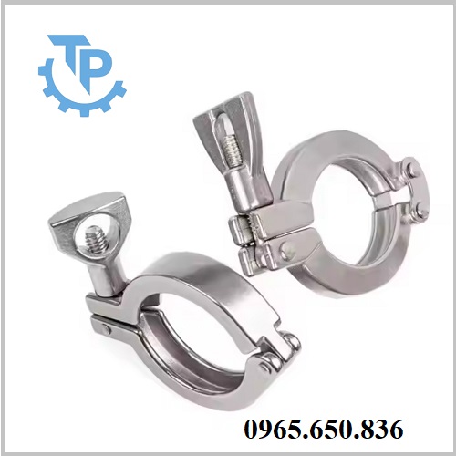 Đai cùm nối clamp inox