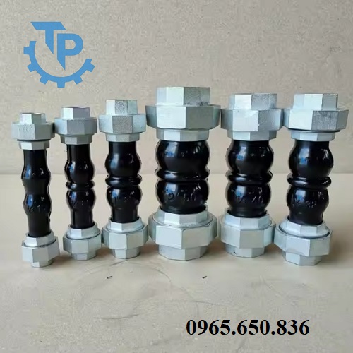 Khớp nối mềm cao su dạng nối ren
