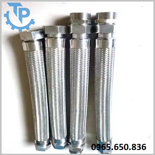 Khớp nối mềm inox kết nối ren
