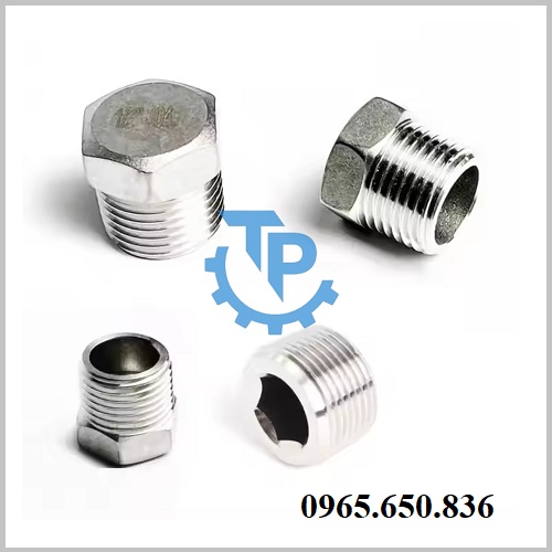 Nút bịt ren ngoài inox 304