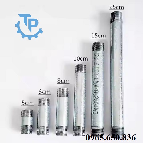 Ống nối 2 đầu ren inox 304