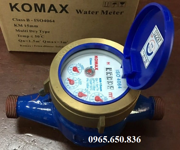 Đồng hồ nước Komax