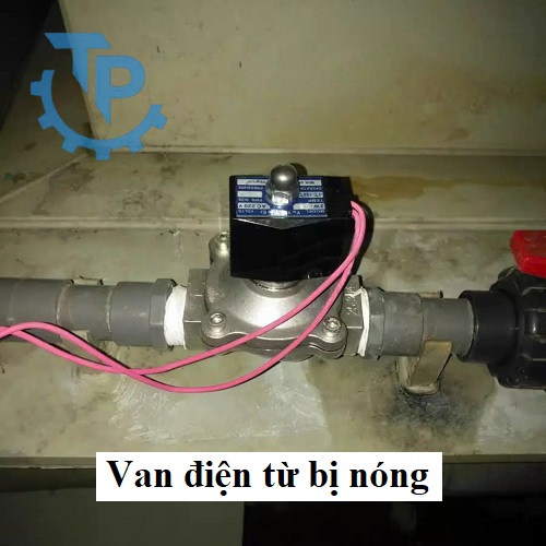 Van điện từ bị nóng