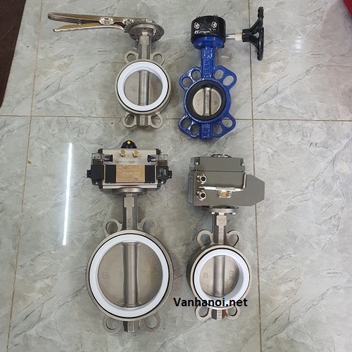 Các dạng hoạt động của van bướm