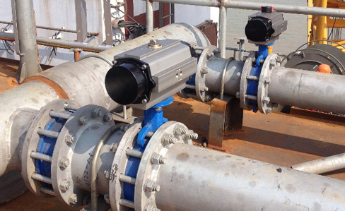 Ứng dụng van bướm khí nén trong hệ thống nước
