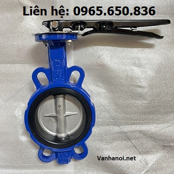 Van bướm tay gạt thân gang cánh inox SW