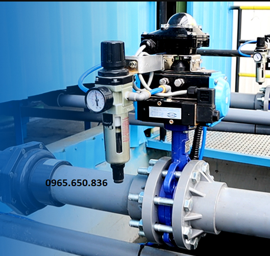 Ứng dụng van bướm điều khiển bằng khí nén