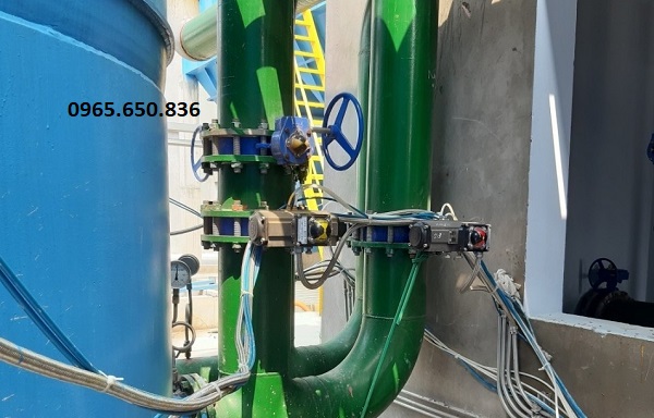 Ứng dụng van bướm điều khiển khí nén Malaysia
