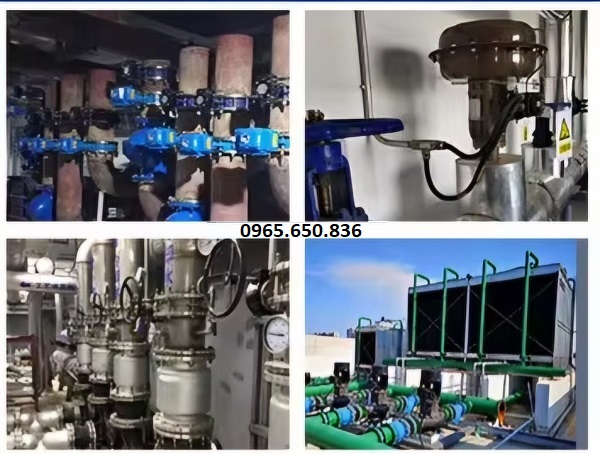 Ứng dụng van bướm khí nén Trung Quốc