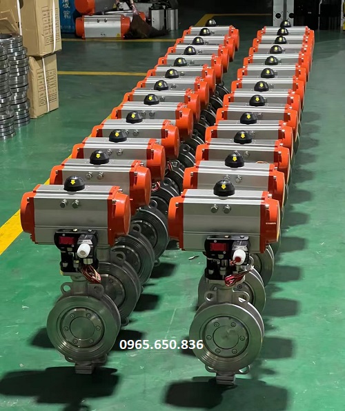 Van bướm áp lực cao khí nén Trung Quốc