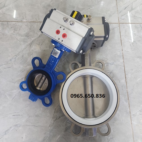 Van bướm khí nén SW tác động kép