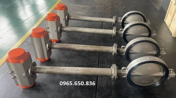 Van bướm mở rộng điều khiển khí nén