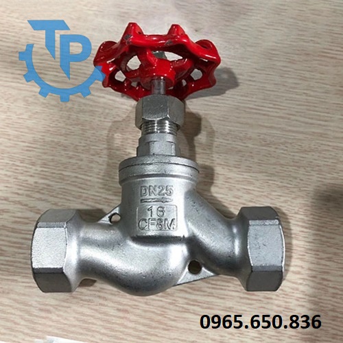 Van cầu inox nối ren