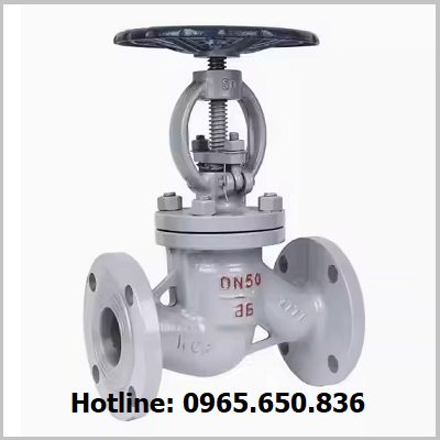 van cầu thép mặt bích