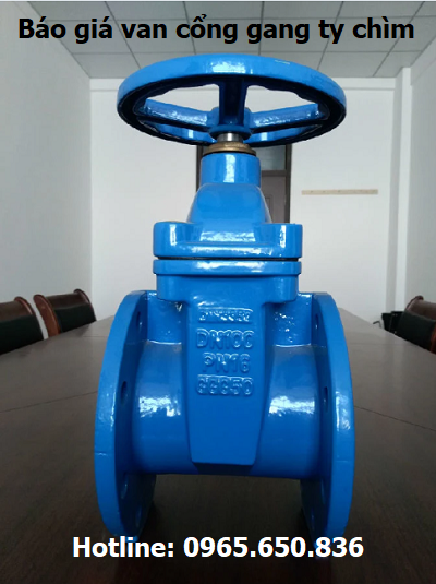 Bảng giá van cổng gang ty chìm
