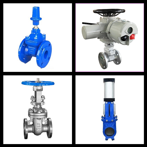 Các dạng điều khiển của van cổng