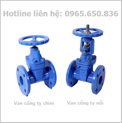 Van cổng ty chìm - nổi