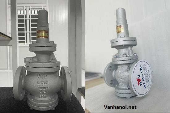 van giảm áp hơi dòng mặt bích YNV Hàn Quốc