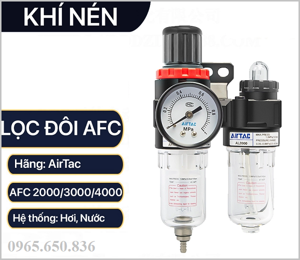Bộ lọc khí nén đôi AFC2000