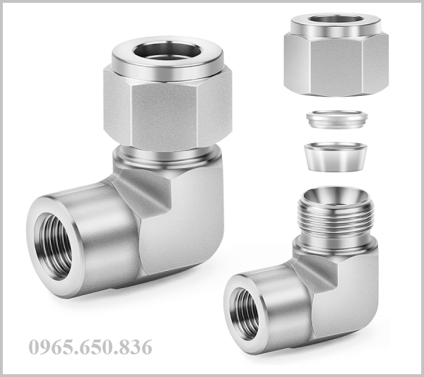 Co nối nhanh inox 1 đầu ren trong
