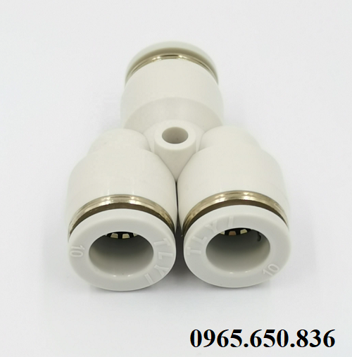 Đầu nối khí nén PY màu trắng