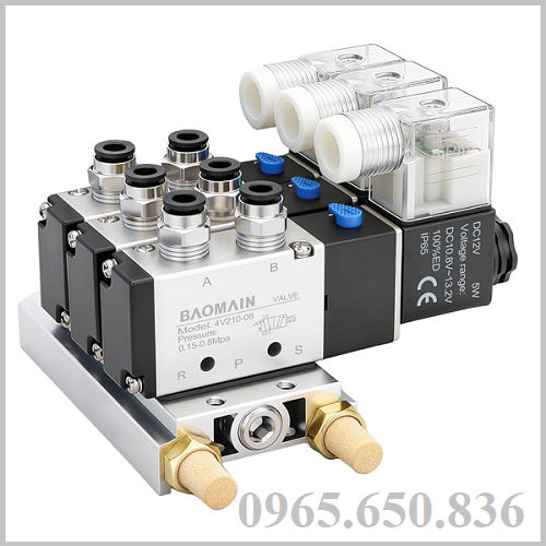Đế van điện từ Airtac 4V220