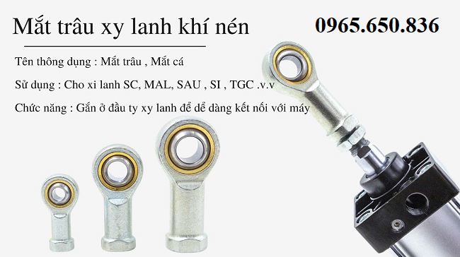 Mắt cá xy lanh khí nén
