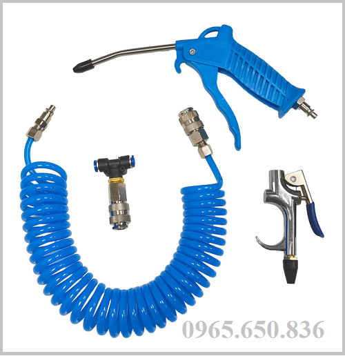 Súng hơi xịt bụi nhựa xì khô