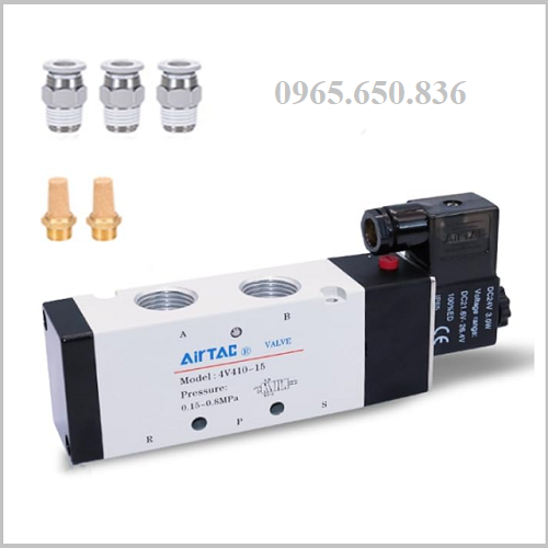 Van điện từ 4V410-15 khí nén