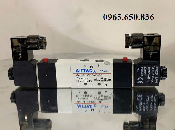 Van điện từ Airtac 4V130C-06 khí nén