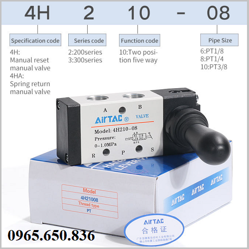 Van gạt tay 4H210-08