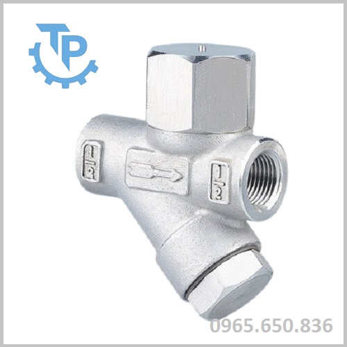 Bẫy hơi đồng tiền nối ren