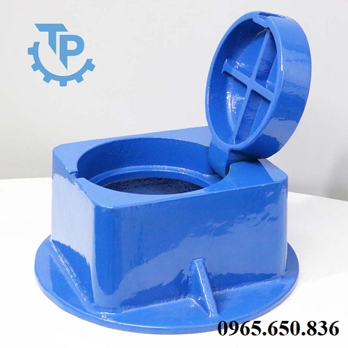 Hộp nắp chụp van gang xanh