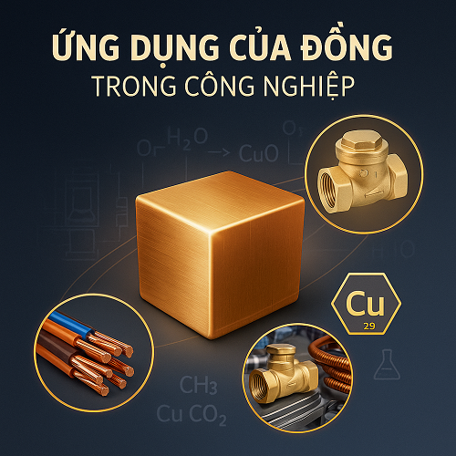 Ứng dụng của đồng trong công nghiệp