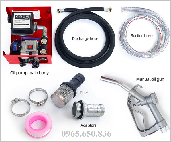 Cấu tạo kit bơm xăng dầu