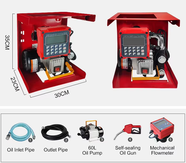 Kit bơm xăng dầu mini
