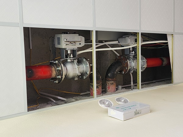 Lắp đặt van nước điều khiển điện
