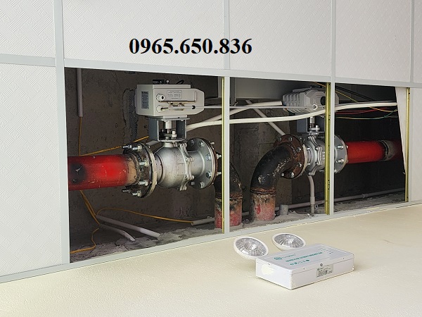 Ứng dụng Electric control ball valve