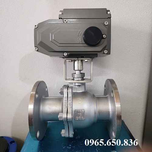 Van bi điện DN65
