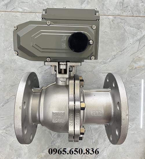 Van bi điện DN80